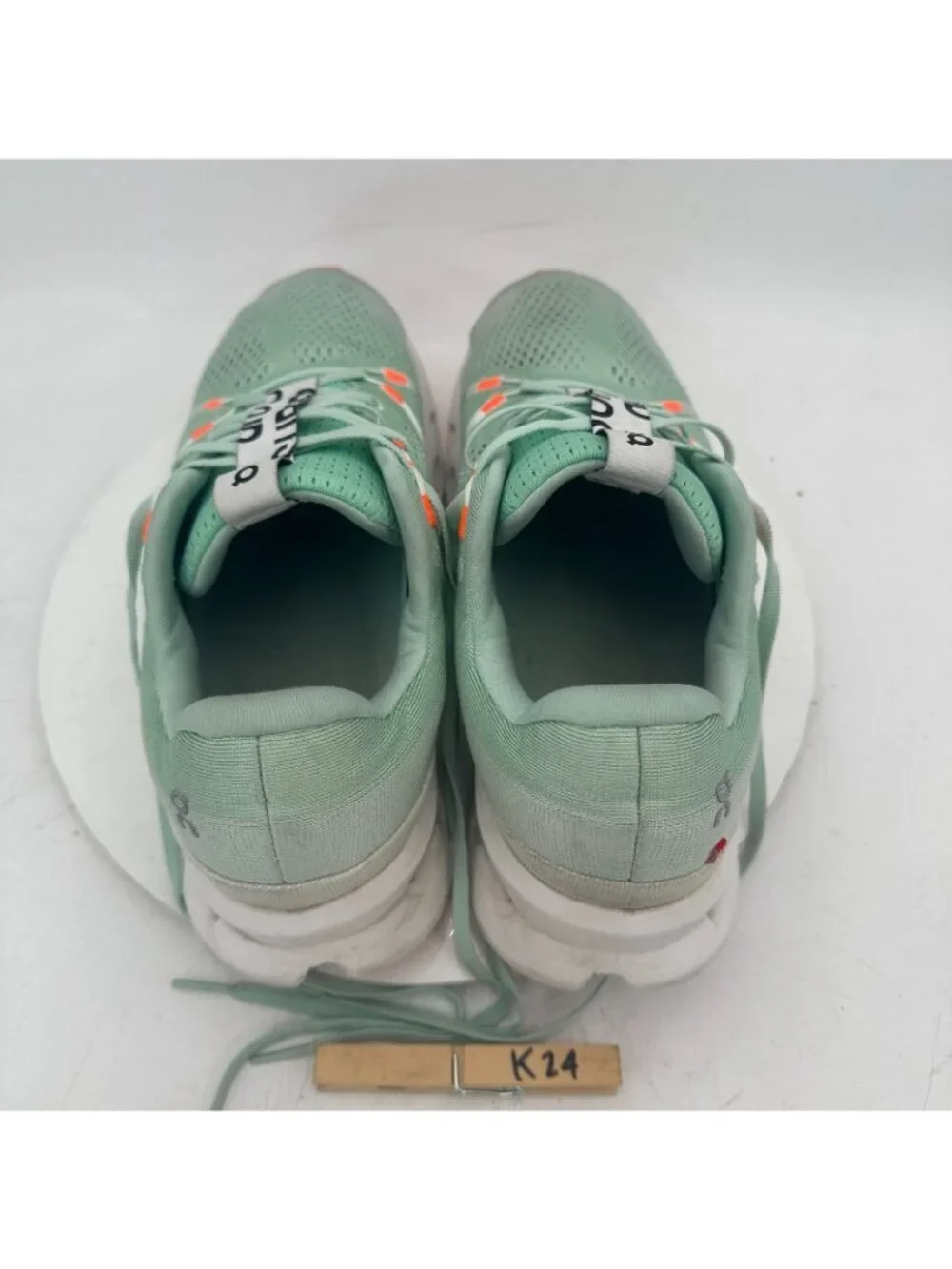 On Cloudsurfer Swiss Engineering Men Size 12 3MD10421071 Creek White Green Shoes
